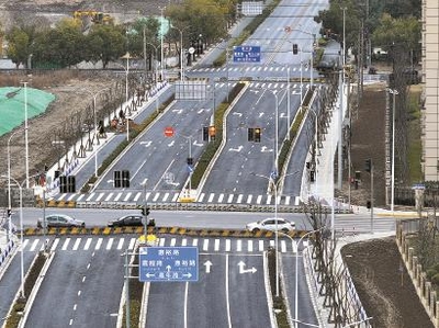 上海嘉前路新建工程順利竣工 春節前通車助力區域交通升級